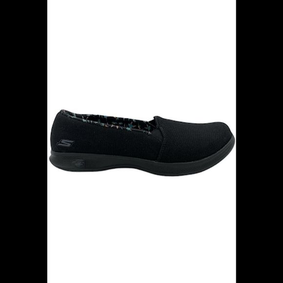 Skechers GO Step Lite Slip-On Shoes Eden Black - Medium - Picture 1 of 5